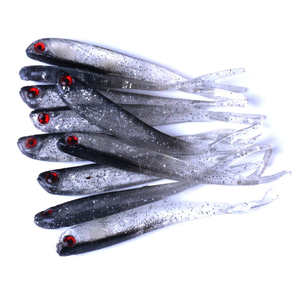5pcs Soft Lure Artificial Worm Fishing Lures