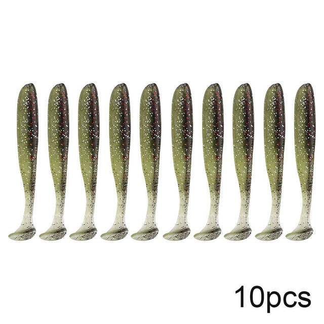10pcs/Soft Lures