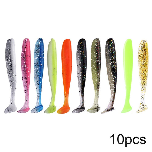 10pcs/Soft Lures