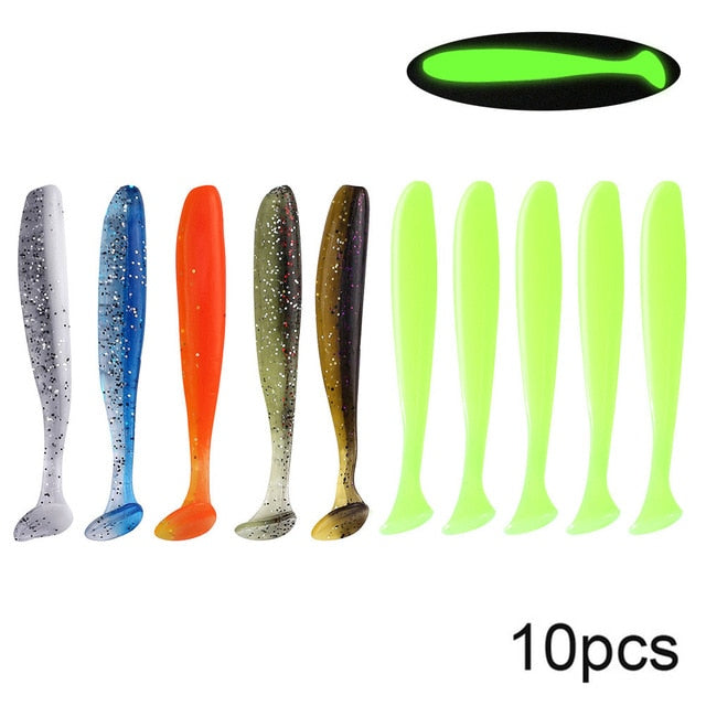 10pcs/Soft Lures