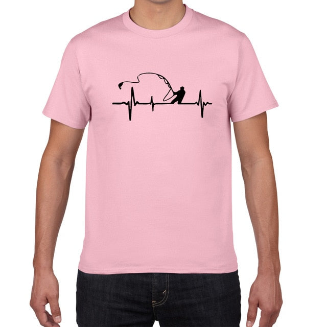 Heartbeat Graphic Men's T Shirt