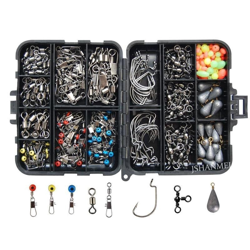 160pcs Fishing Kit