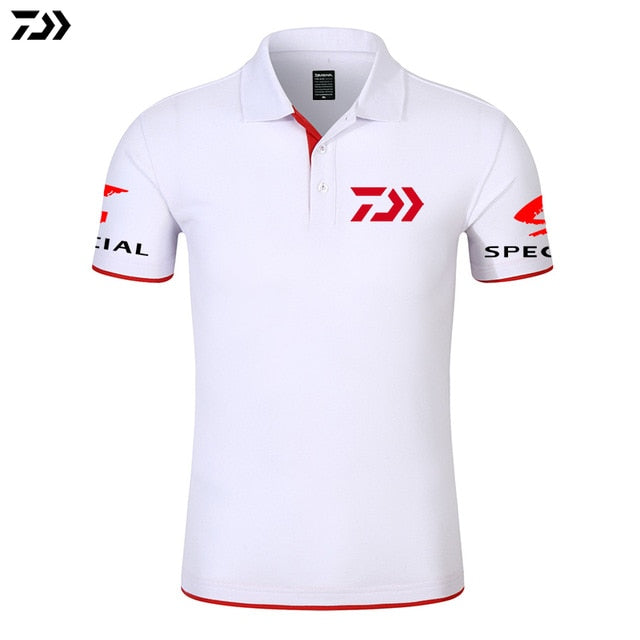 Men's Fishing Short Sleeve Polo Shirt