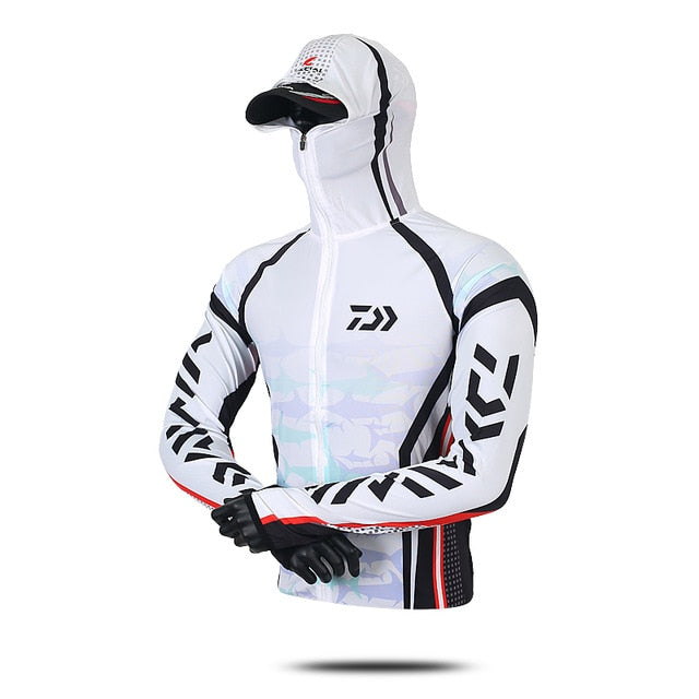 Anti-UV Sunscreen Fishing Hoodie