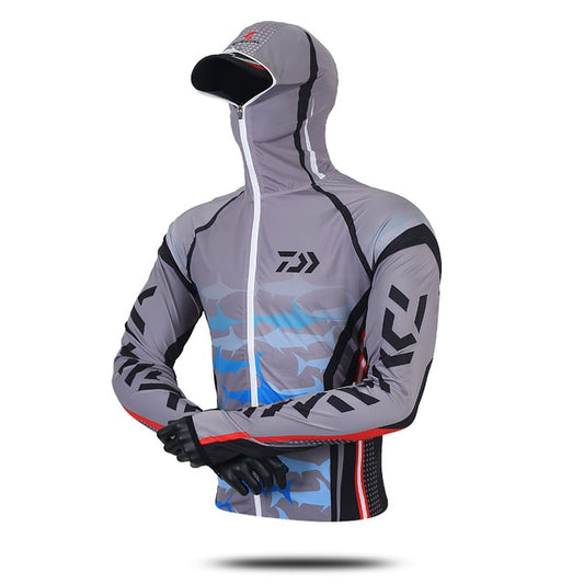 Anti-UV Sunscreen Fishing Hoodie