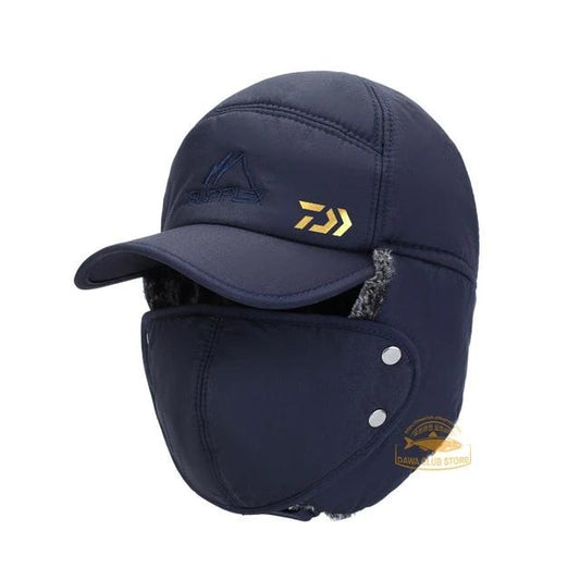 Fishing Winter Thermal Bomber Unisex Hat with Ear and face Protection