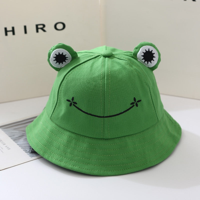 Frog Bucket Hat For kids and adults