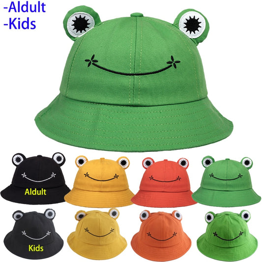 Frog Bucket Hat For kids and adults