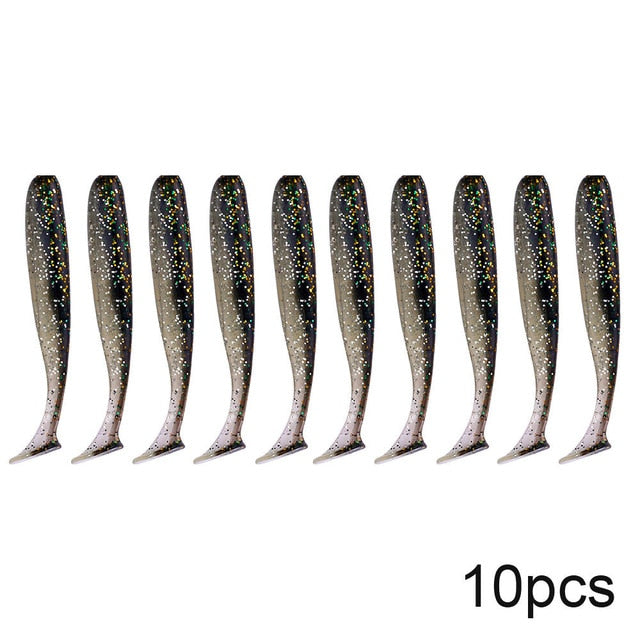 10pcs/Soft Lures