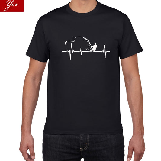 Heartbeat Graphic Men's T Shirt