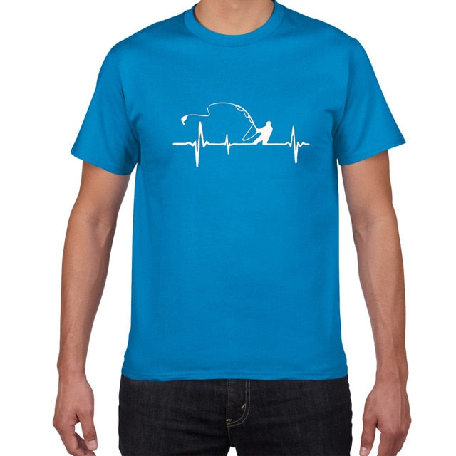 Heartbeat Graphic Men's T Shirt