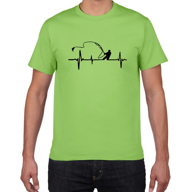 Heartbeat Graphic Men's T Shirt