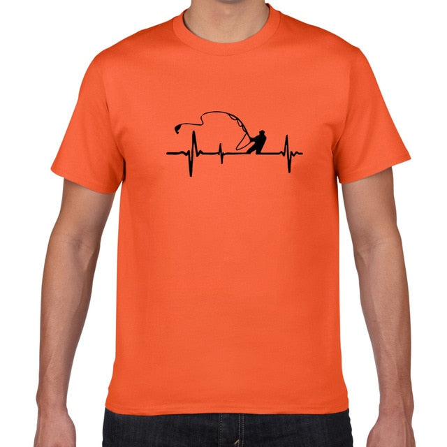 Heartbeat Graphic Men's T Shirt