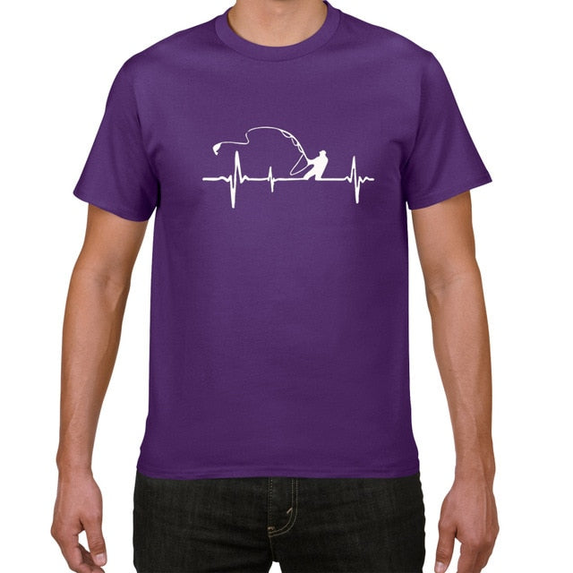 Heartbeat Graphic Men's T Shirt