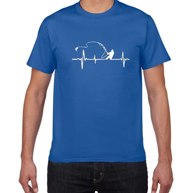 Heartbeat Graphic Men's T Shirt