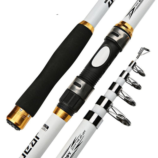 Telescopic carbon Fiber Spinning Fishing Rod