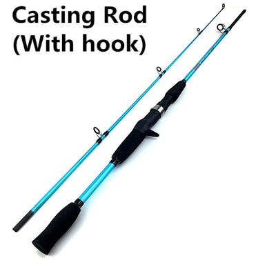 2 Section Casting Spinning  Rods Ultra light
