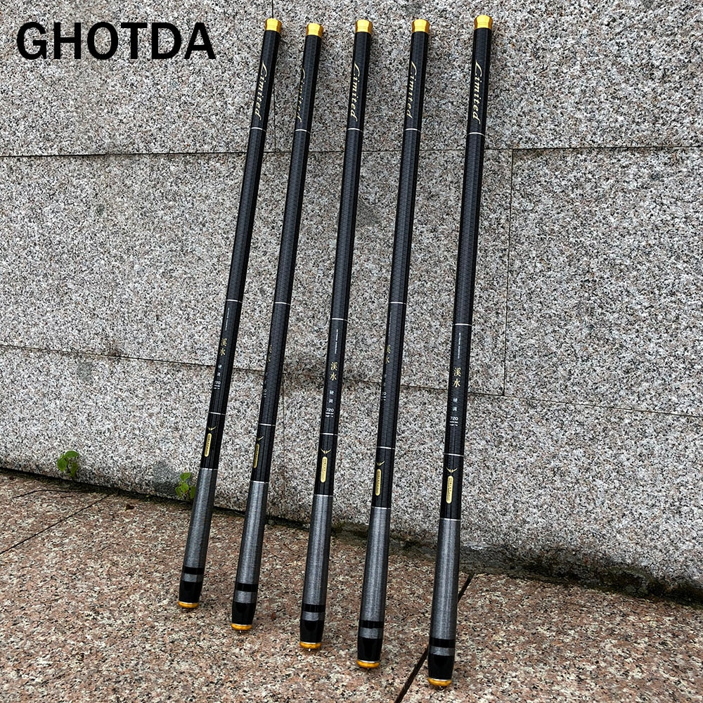 Telescopic Fishing Rod High Carbon Portable Fishing Rod