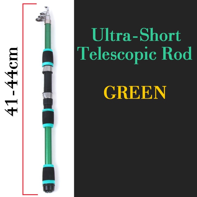 JOSBY Telescopic Portable Spinning Fishing Rod