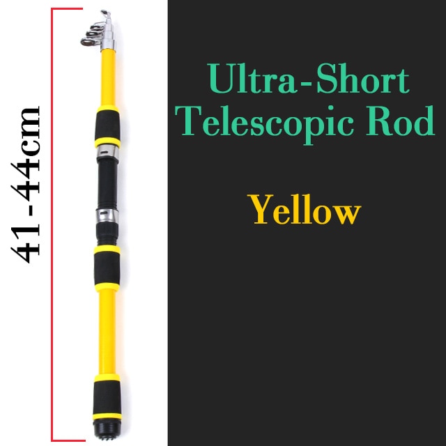 JOSBY Telescopic Portable Spinning Fishing Rod
