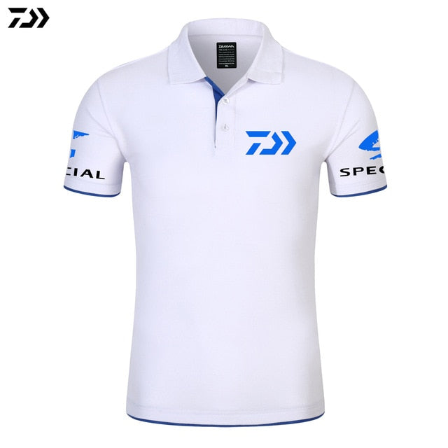 Men's Fishing Short Sleeve Polo Shirt